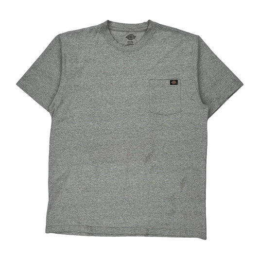 Dickies Tall T-Shirt - XL Grey Cotton