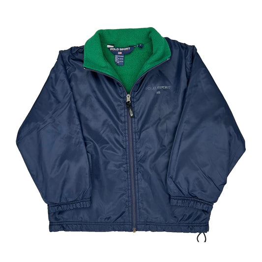 Age 7 Polo Sport Windbreaker - Small Blue Polyester