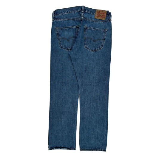 501 Levis Jeans - 32W 29L Blue Cotton
