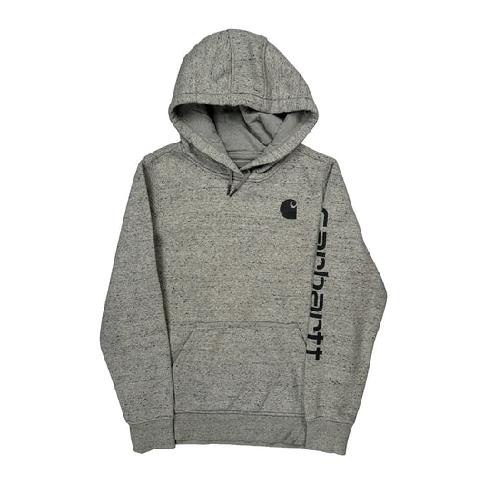 Carhartt Hoodie - Medium Grey Cotton Blend