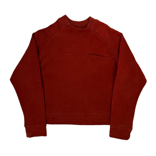 Nike Sweatshirt - Small Red Cotton