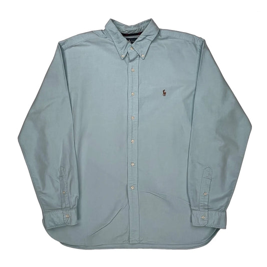 Ralph Lauren Shirt - 2XL Blue Cotton
