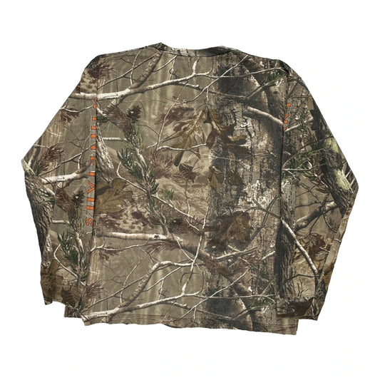 Legendary Whitetails Camo Long Sleeve T-Shirt - XL Camo Cotton