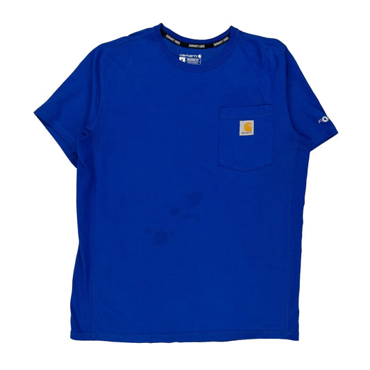 Force Carhartt T-Shirt - Medium Blue Cotton