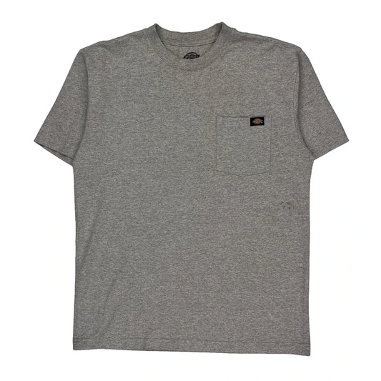 Dickies T-Shirt - Medium Grey Cotton Blend