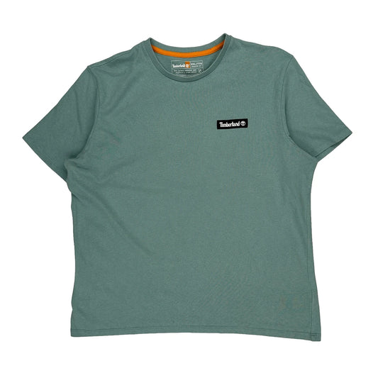 Timberland T-Shirt - 2XL Green Cotton