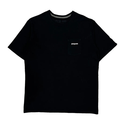 Vintage Patagonia T-Shirt - Large Black Cotton