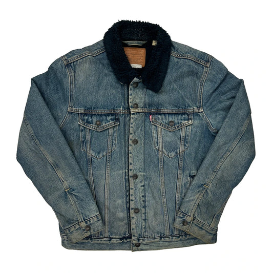 Levis Denim Jacket - Medium Blue Denim