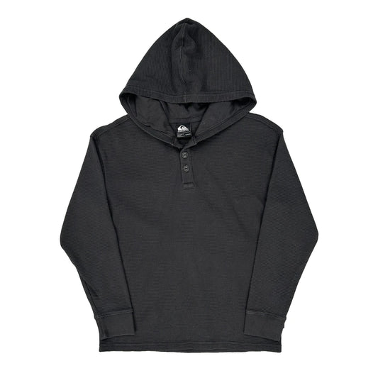 Vintage Quiksilver Jumper - Medium Black Cotton