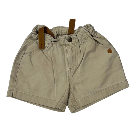 Vintage Age 8 Carhartt Shorts - Smallw 3L Beige Cotton