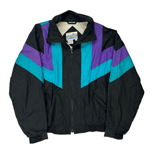 Pacific Sports Shell Jacket - Large Black Nylon