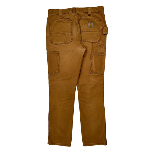 Carhartt Carpenter Trousers - 32W 31L Brown Cotton
