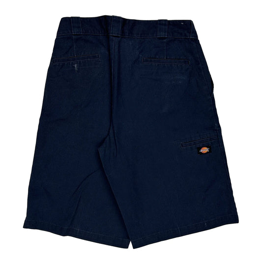 Dickies Shorts - 32W 10L Navy Polyester Blend