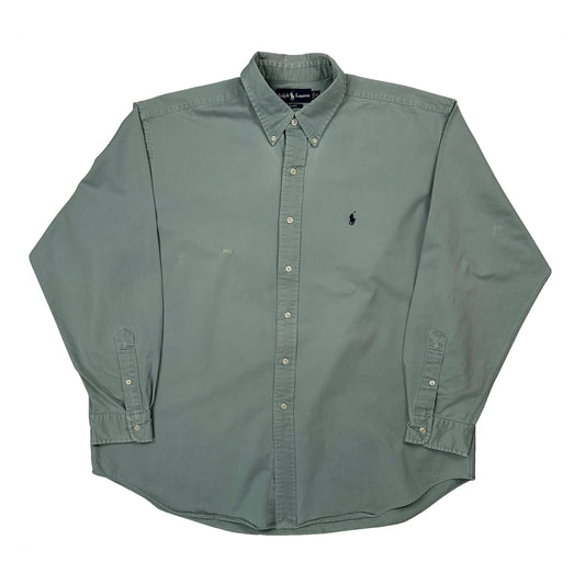 Vintage Blake Ralph Lauren Shirt - XL Green Cotton