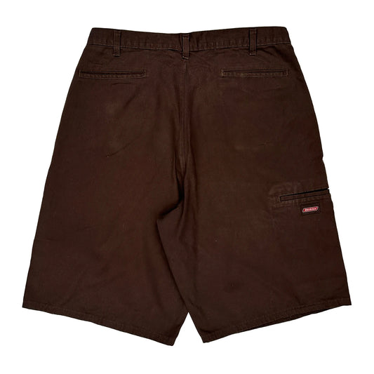 Dickies Shorts - 36W 10L Brown Cotton