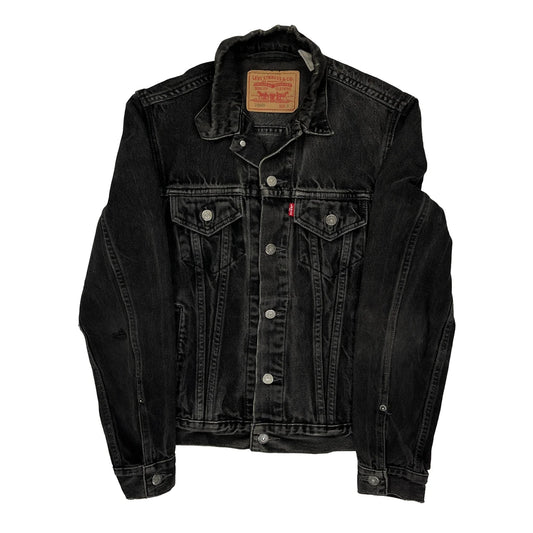 Levis Denim Jacket - Small Black Denim