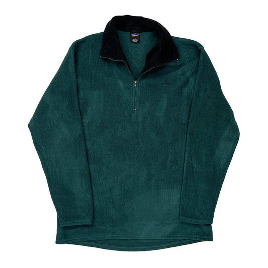 Made In USA Patagonia Capilene Fleece - Large Green Polyester
