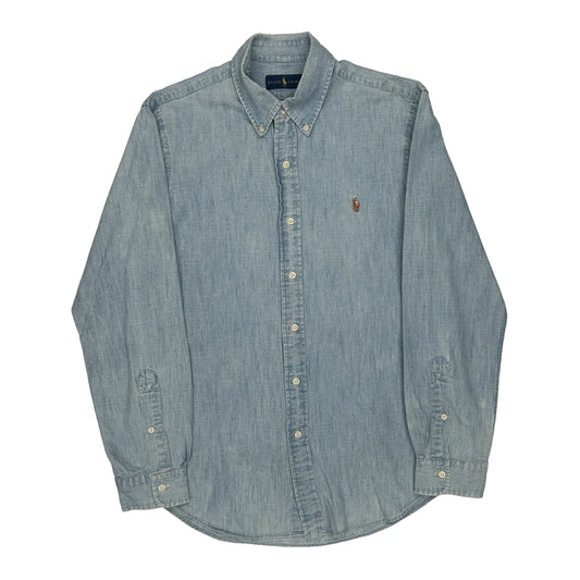 Ralph Lauren Shirt - Medium Light Wash Cotton