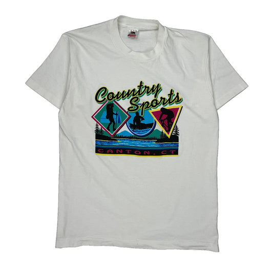 Fruit Of The Loom Graphic T-Shirt - Large Multicoloured Cotton