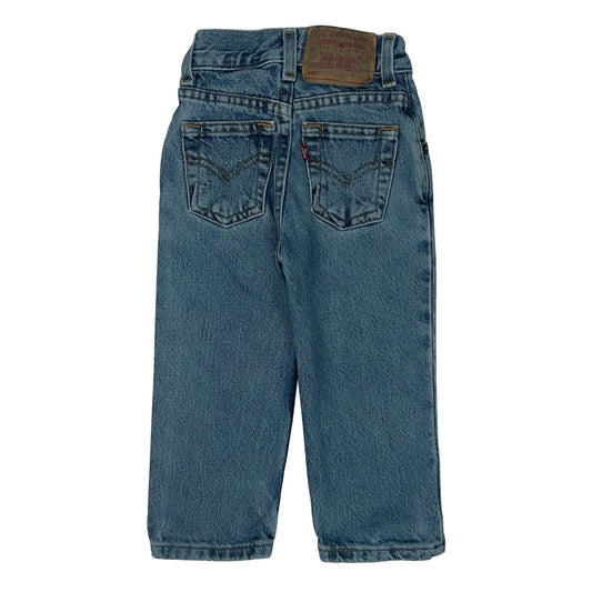 Age 3 Levis Slim Jeans - 2XS Blue Denim