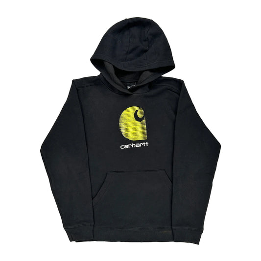 Age 14-16 Carhartt Hoodie - Large Black Cotton