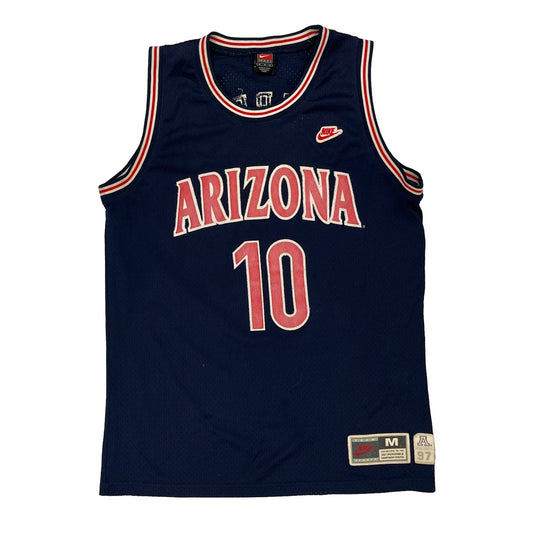 Arizona Wildcats Nike College Jersey - Medium Navy Polyester