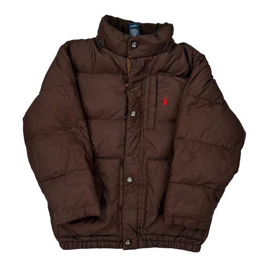 Age 6 Polo By Ralph Lauren Puffer - XS Brown Polyester