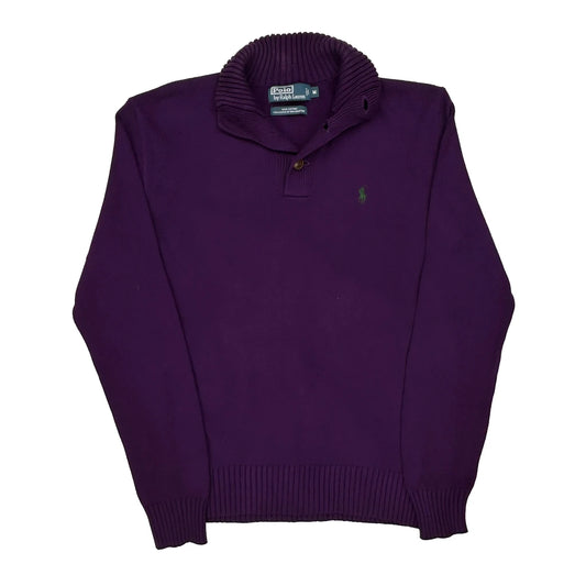 Polo By Ralph Lauren Jumper - Medium Purple Cotton