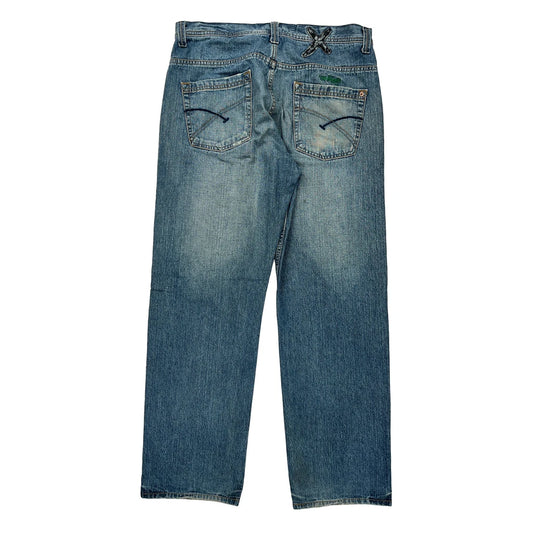 Billabong Hip Hop Jeans - 34W 32L Blue Denim