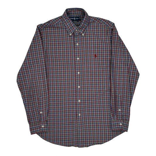 Ralph Lauren Checked Shirt - Medium Multicoloured Cotton