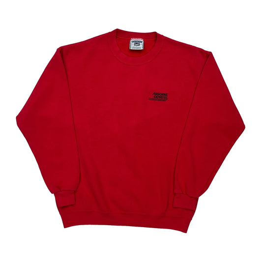 Airborne Express Lee Sweatshirt - Large Red Cotton