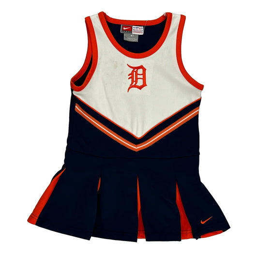 Detroit Tigers. Age 4 Nike Dress - Small Navy Polyester
