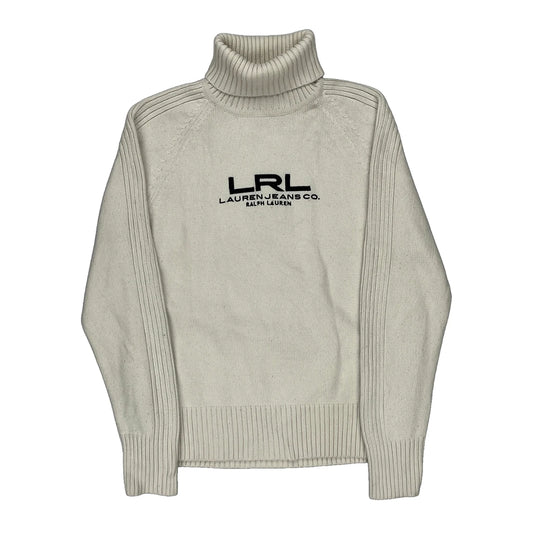 Ralph Lauren Jumper - XL Cream Cotton