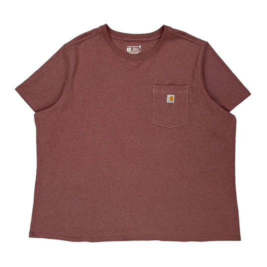 Hard Working Gear Carhartt T-Shirt - 3XL Red Cotton