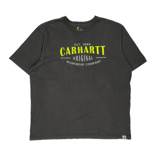 Carhartt Graphic T-Shirt - XL Black Cotton