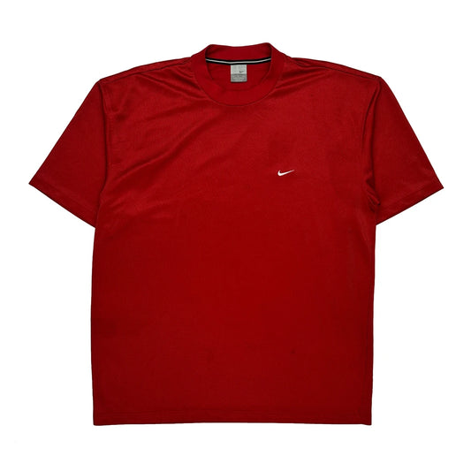 Vintage Nike Football Shirt - XL Red Polyester