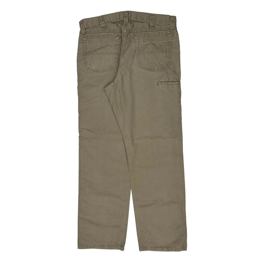 Vintage Wrangler Cargo Trousers - 34W 31L Beige Cotton