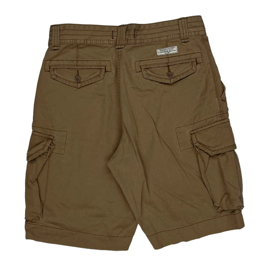 Polo By Ralph Lauren Cargo Shorts - 32W 9L Brown Cotton