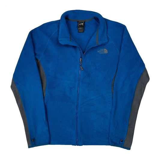 Vintage The North Face Fleece Jacket - Medium Blue Polyester