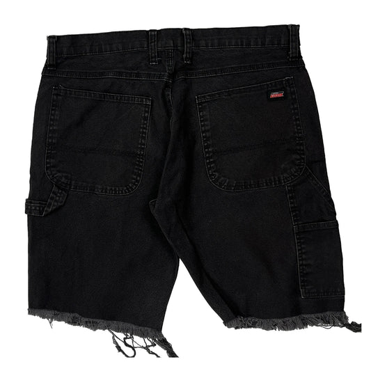 Vintage Dickies Denim Shorts - 34W 10L Black Cotton