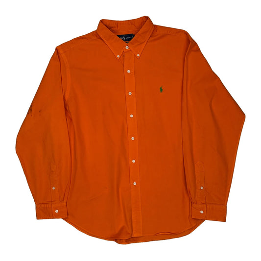 Ralph Lauren Shirt - 2XL Orange Cotton
