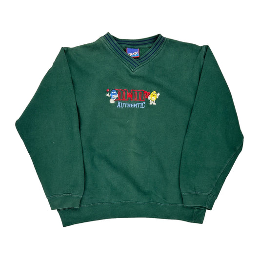 M&M'S Sweatshirt - Medium Green Cotton