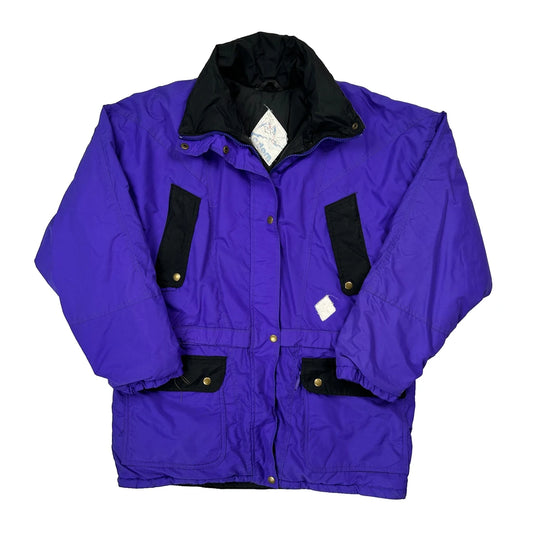 Unbranded Ski Jacket - Large Purple Polyester