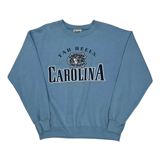 Tar Heels Lee Sport College Sweatshirt - Large Blue Cotton