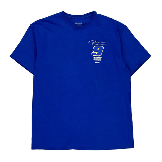 Chase Elliott Hendrick Graphic T-Shirt - XL Blue Cotton