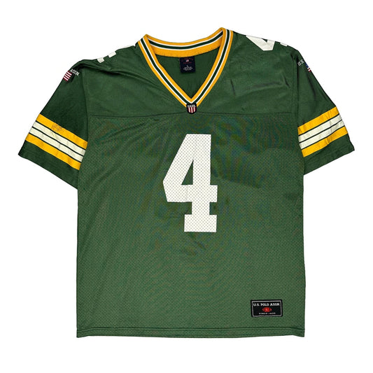 Green Bay Packers U.S. Polo Assn. Nfl Jersey - Large Green Nylon