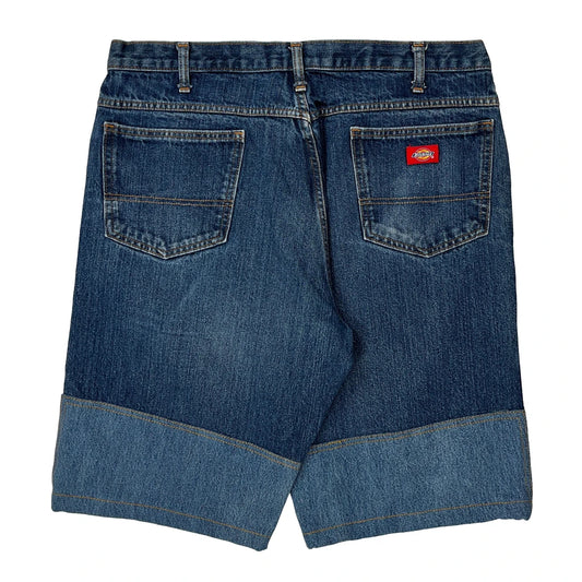 Vintage Dickies Denim Shorts - 36W 13L Blue Cotton