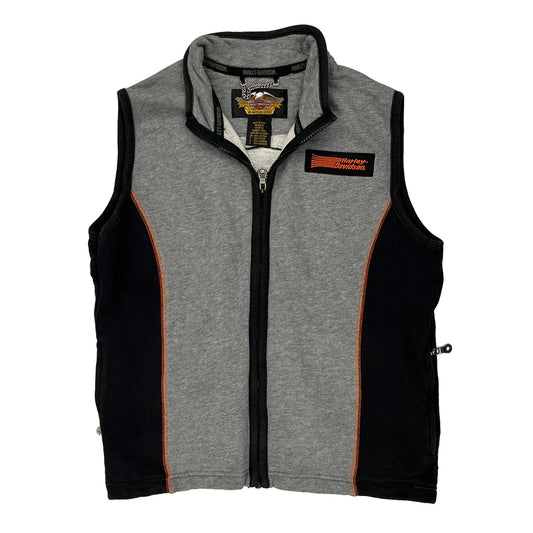 An American Legend Harley Davidson Gilet - Small Black Cotton