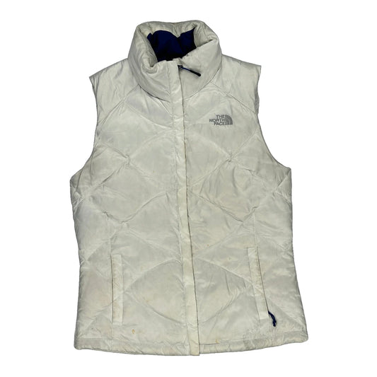 The North Face Gilet - Small White Nylon