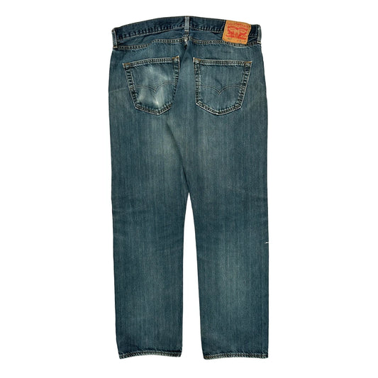 501 Levis Jeans - 36W 31L Blue Denim